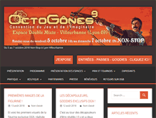 Tablet Screenshot of octogones.org